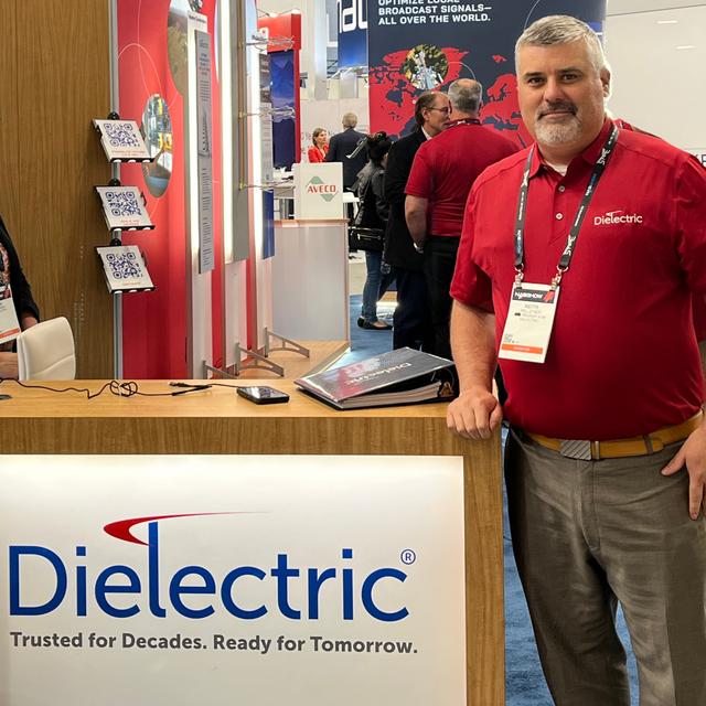 Dielectric President Keith Pelletier at NABShow 2025 - podcast episode cover