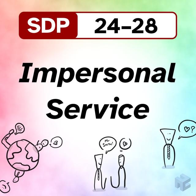 Impersonal Service - podcast episode cover