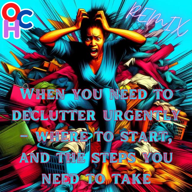 Remix: When you need to declutter urgently - podcast episode cover