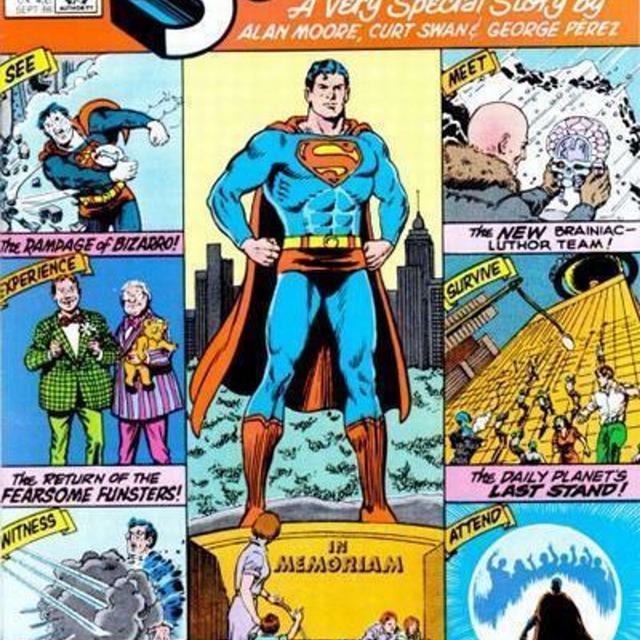 Whatever happened to the man of tomorrow (aka What If Alan Moore wrote the final Superman story)? Special Guest ElliotComicArt - podcast episode cover