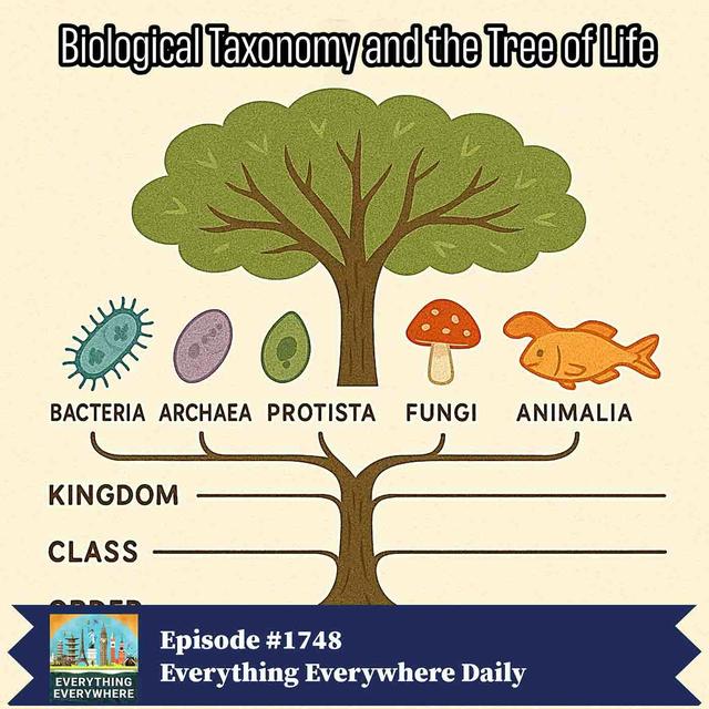 Biological Taxonomy and the Tree of Life - podcast episode cover