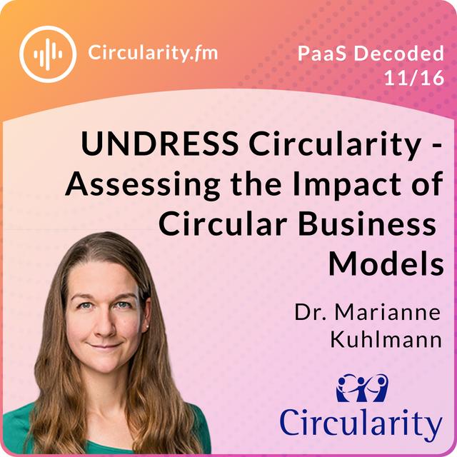 UNDRESS Circularity - Assessing the Impact of Circular Business  Models - podcast episode cover