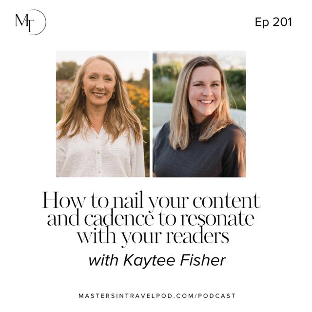 Ep 201 How to nail your content and cadence to resonate with your readers - podcast episode cover