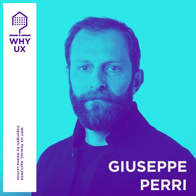 Why UX? 25# Giuseppe Perri - podcast episode cover