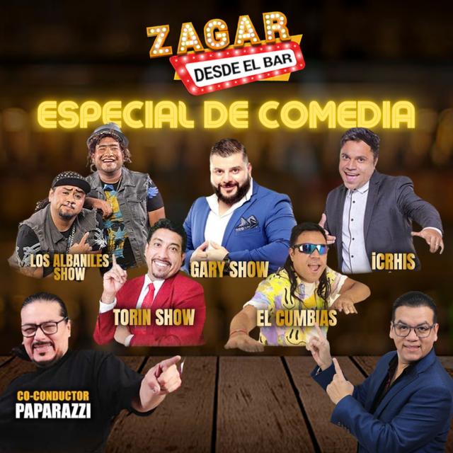 Especial de Comedia Zagar Comedy Bar - podcast episode cover