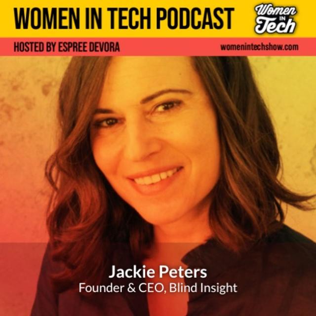 Jackie Peters of Blind Insight: Making Data Secure: Women In Tech California - podcast episode cover