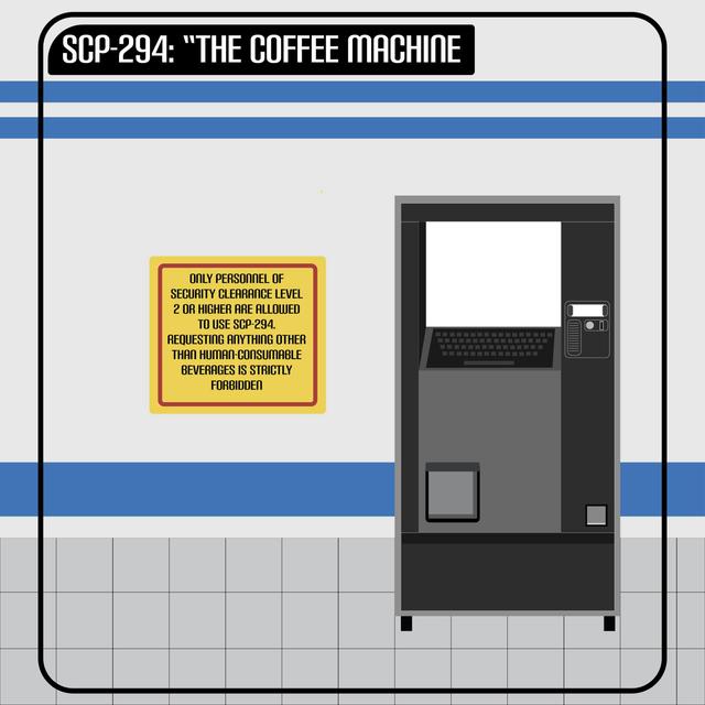 SCP-294: "The Coffee Machine" - podcast episode cover