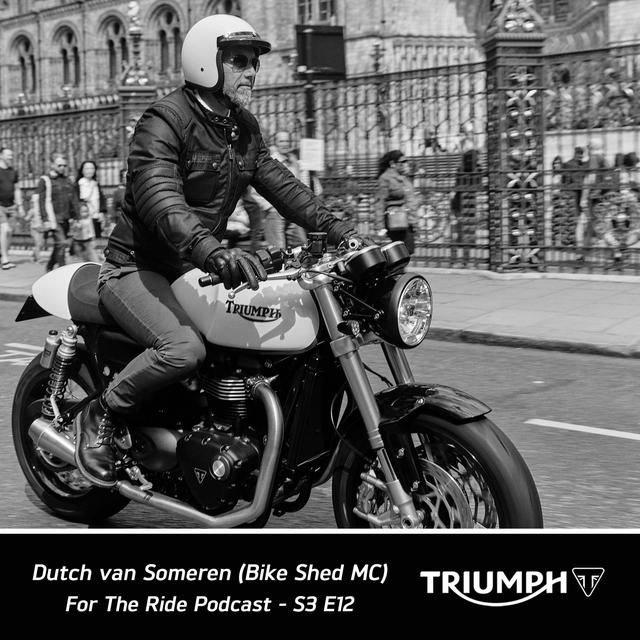 Dutch van Someren (Bike Shed Motorcycle Club) - podcast episode cover