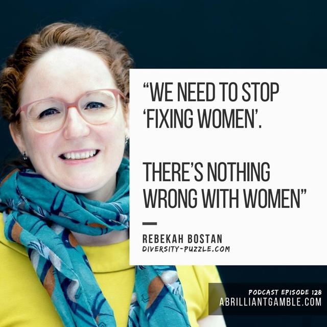 Do you have to be a dazzling outlier? with Rebekah Bostan - podcast episode cover