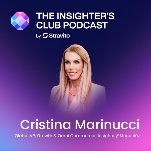 Why Triple-Win Thinking Will Define the Future of Insights with Cristina Marinucci, Global VP, Growth & Omni Commercial Insights at Mondelēz - podcast episode cover