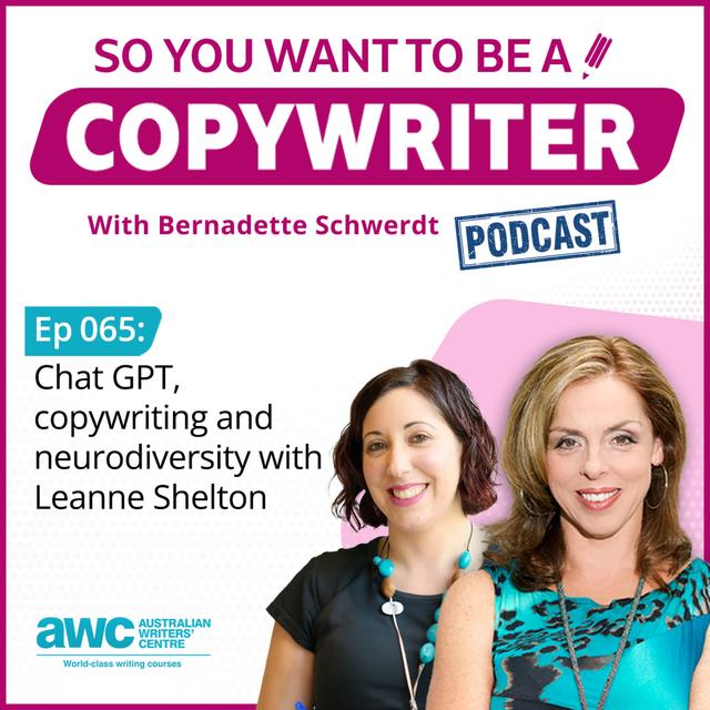 COPYWRITER 065: ChatGPT, copywriting and neurodiversity - podcast episode cover