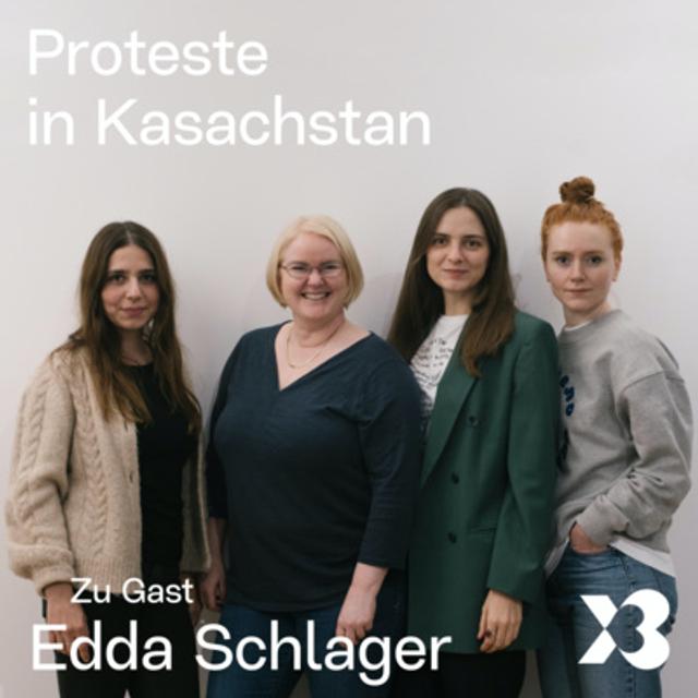 44 – Proteste in Kasachstan: Zu Gast Edda Schlager - podcast episode cover