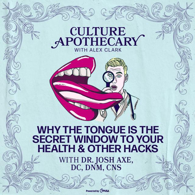 Why The Tongue Is The Secret Window To Your Health & Other Hacks | Dr. Josh Axe - podcast episode cover