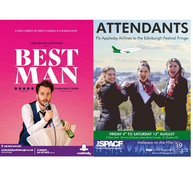 Best Man and Attendants at the Fringe - podcast episode cover