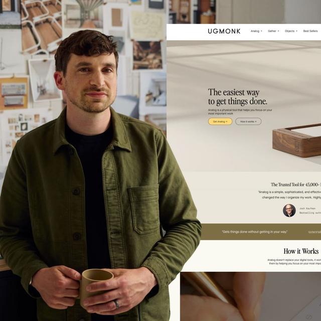 Bonus: Behind Ugmonk's $1m Analog Landing Page - podcast episode cover