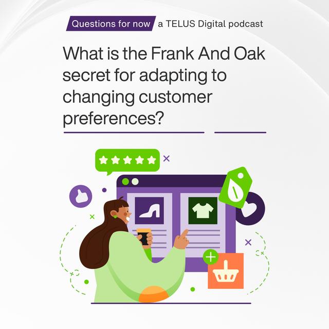 What is the Frank And Oak secret for adapting to changing customer preferences? - podcast episode cover