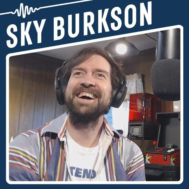 34 The Internet Is Obsessed With His Tiny Video Game Sculptures | Sky Burkson, Miniaturist - podcast episode cover