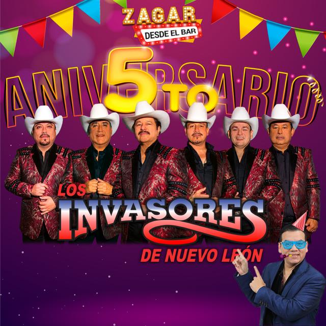 Zagar desde el bar 5º Aniversario con Los Invasores de Nuevo León - podcast episode cover