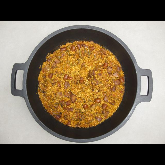 La receta de Robin Food para preparar "Arroz Dominguero" - podcast episode cover