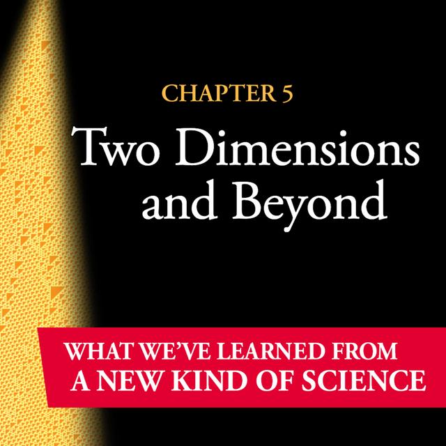What We've Learned from NKS Chapter 5: Two Dimensions and Beyond - podcast episode cover