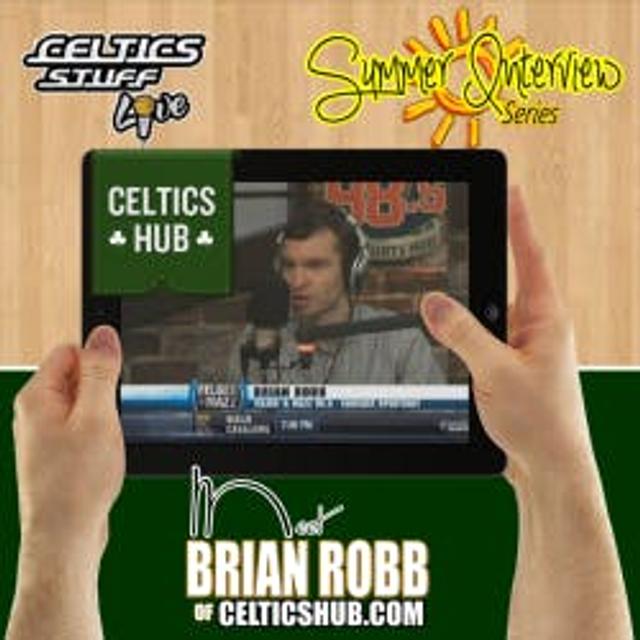 036: Meet Brian Robb of Celtics Hub & 98.5 The Sports Hub | Celtics Media Summer Interview Series - podcast episode cover