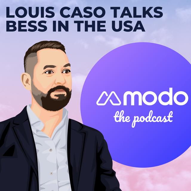Building BESS in the US with Louis Caso (VP of Business Development @ Pomega) - podcast episode cover