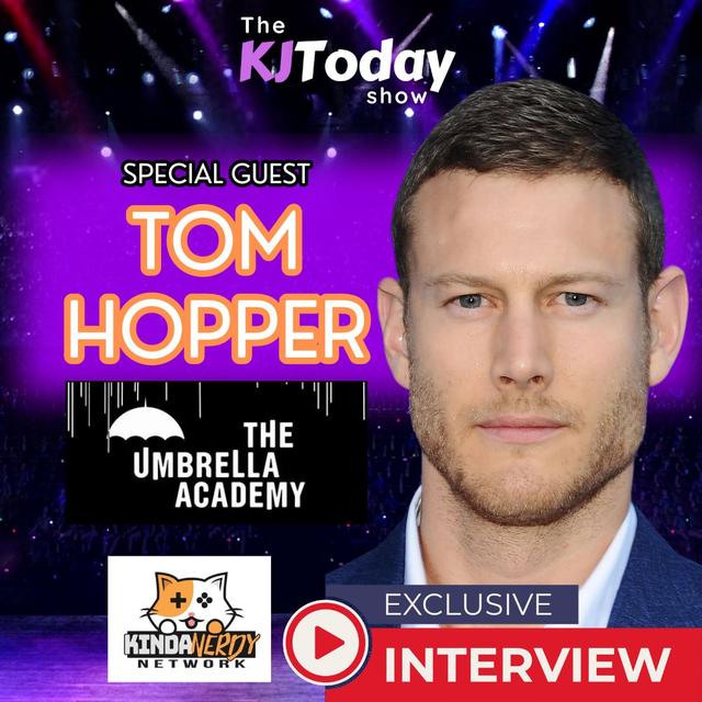Umbrella Academy's Tom Hopper talks Season 4 and acting with cats - podcast episode cover