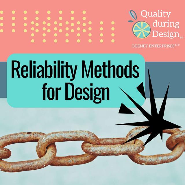 QDD Redux: 5 Aspects of Good Reliability Goals and Requirements - podcast episode cover