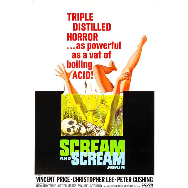 Monster Movie Happy Hour, Ep. 80, "Scream and Scream Again!" - podcast episode cover