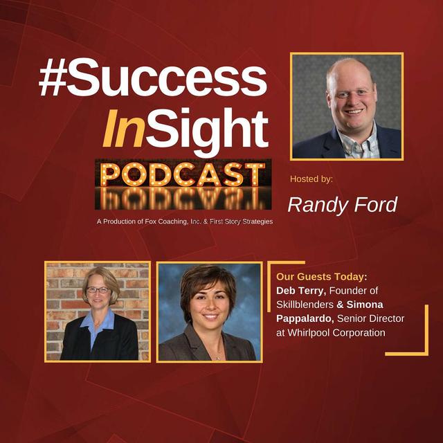 Deb Terry, Founder of Skillblenders & Simona Pappalardo, Senior Director at Whirlpool Corporation - podcast episode cover