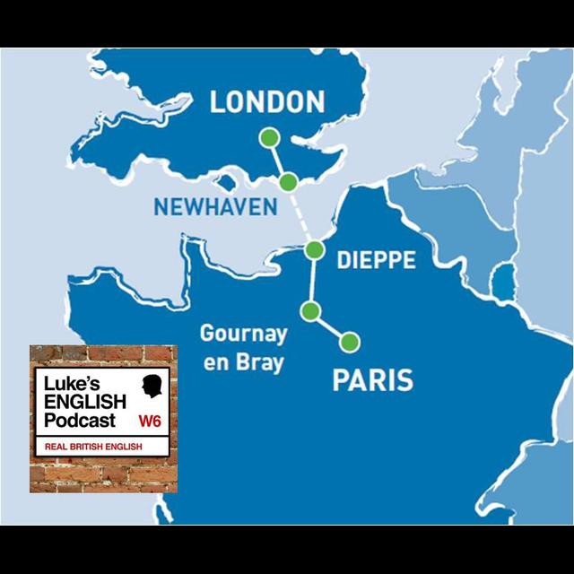 136. Cycling from London to Paris - podcast episode cover
