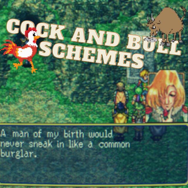 Suikoden E18: Cock and Bull Schemes [Dragon's Den] - podcast episode cover