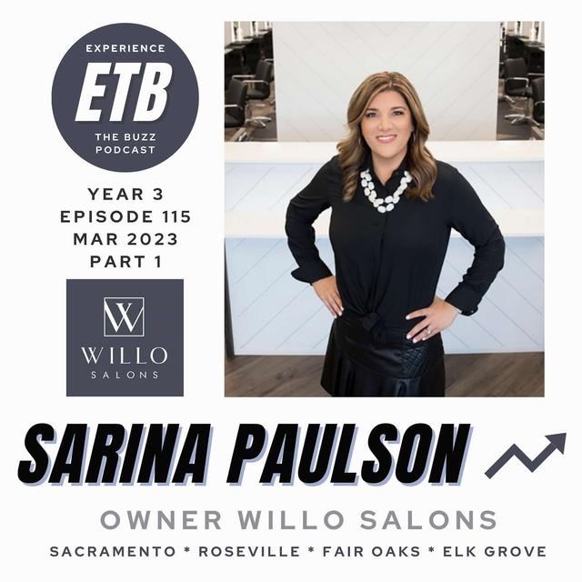 SARINA PAULSON | Owner Willo Salons (Part 1) - podcast episode cover