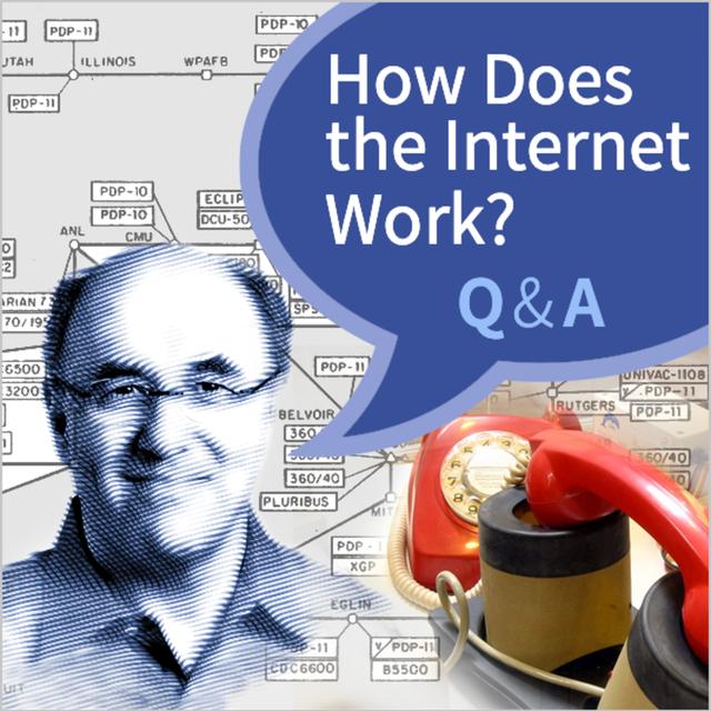 Stephen Wolfram Q&A: How Does the Internet Work? - podcast episode cover