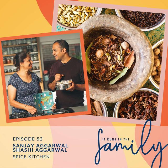 Reframing Retirement as the Ultimate New Beginning with Spice Kitchen Co-Founders, Shashi & Sanjay #52 - podcast episode cover