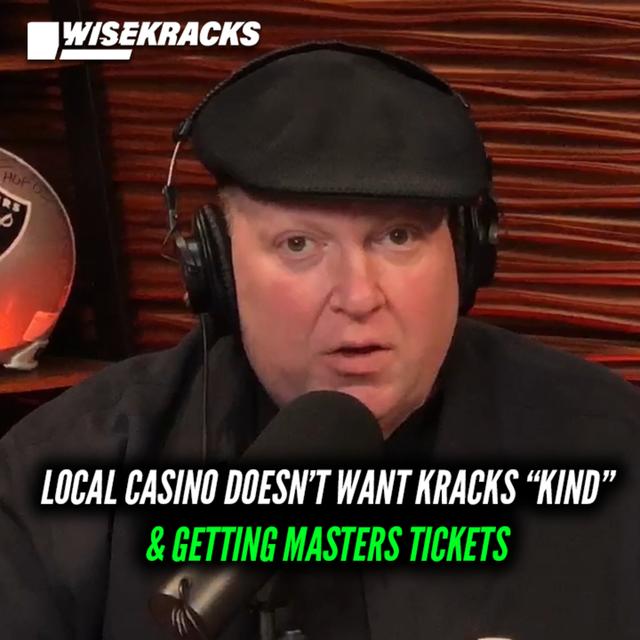 How to get Masters Tickets + Advantage Gambling Stories - Wise Kracks Betting Podcast - podcast episode cover
