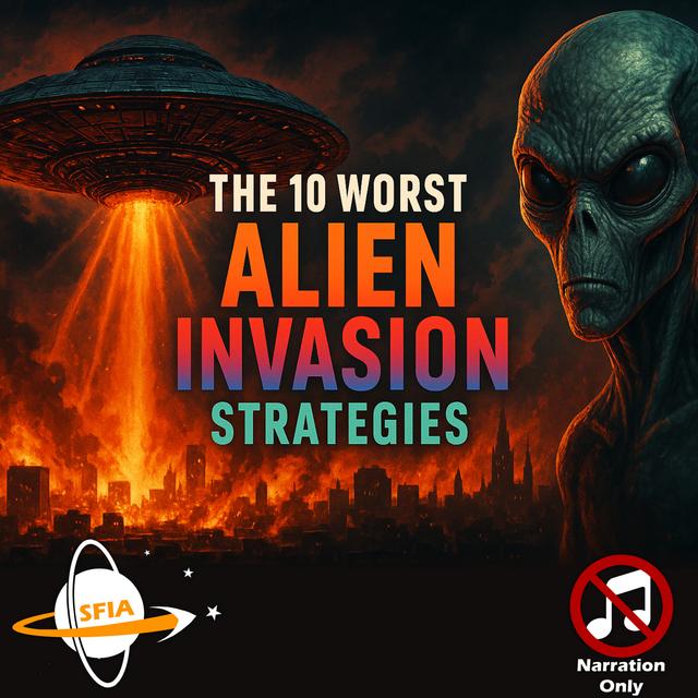 The 10 Worst Alien Invasion Strategies (Narration Only) - podcast episode cover