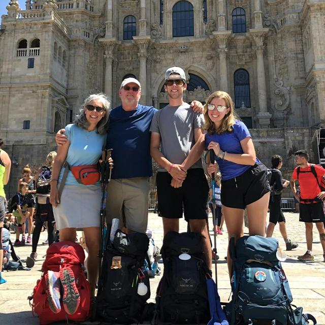 Walking the Camino as a family with faith - podcast episode cover