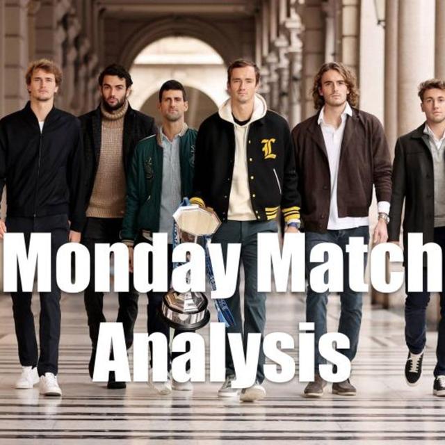 ATP Finals PREVIEW + PREDICTION | Monday Match Analysis - podcast episode cover