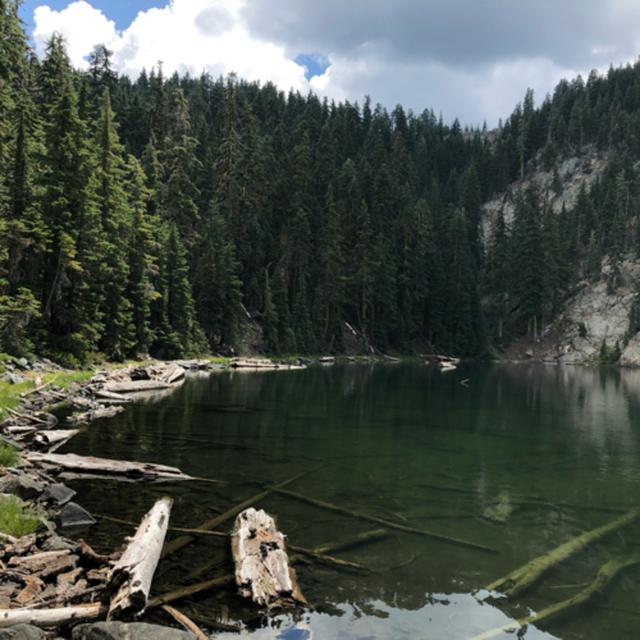 Episode 47: Trinity Alps Wilderness- Passing Thunderstorm at Upper South Fork Lake - podcast episode cover