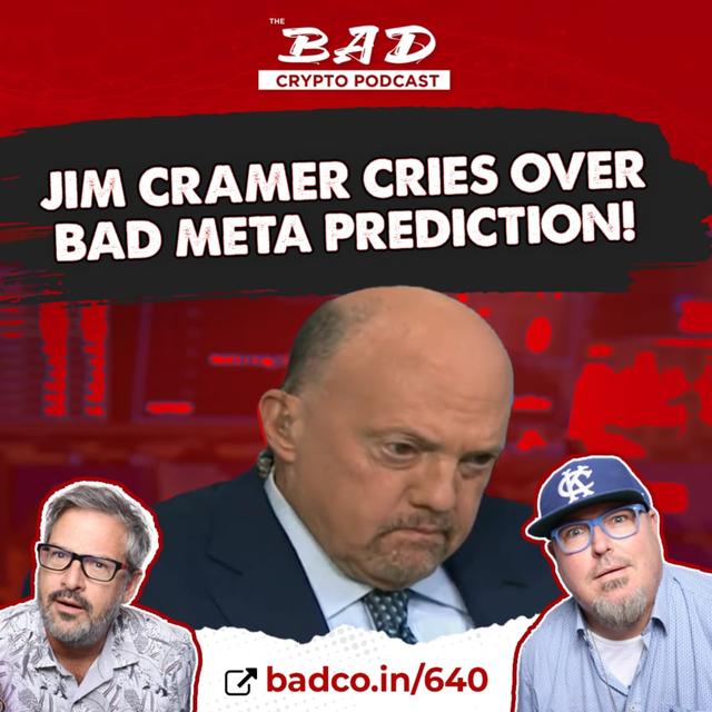 Jim Cramer Cries 😢 Over Meta Fail 😂 - Bad News For October 28, 2022 - podcast episode cover