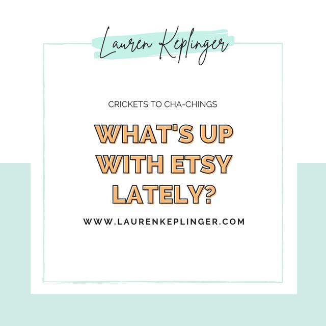 157. What's up with Etsy lately? - podcast episode cover