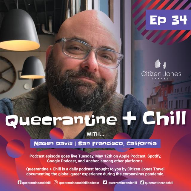 Activist & non-profit CEO Masen Davis in Santa Francisco - podcast episode cover