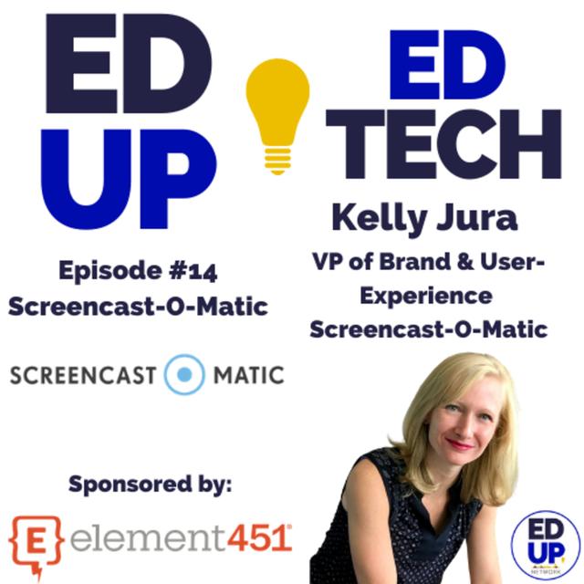14: Using Screencasts to Change the Online Game with Kelly Jura, VP of User and Brand Experience Screencast-o-matic - podcast episode cover