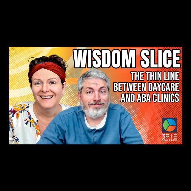 Wisdom Slice: The Thin Line Between Daycare and ABA Clinics - podcast episode cover