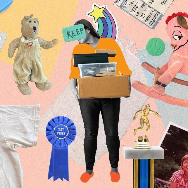 What to do with your childhood stuff - podcast episode cover