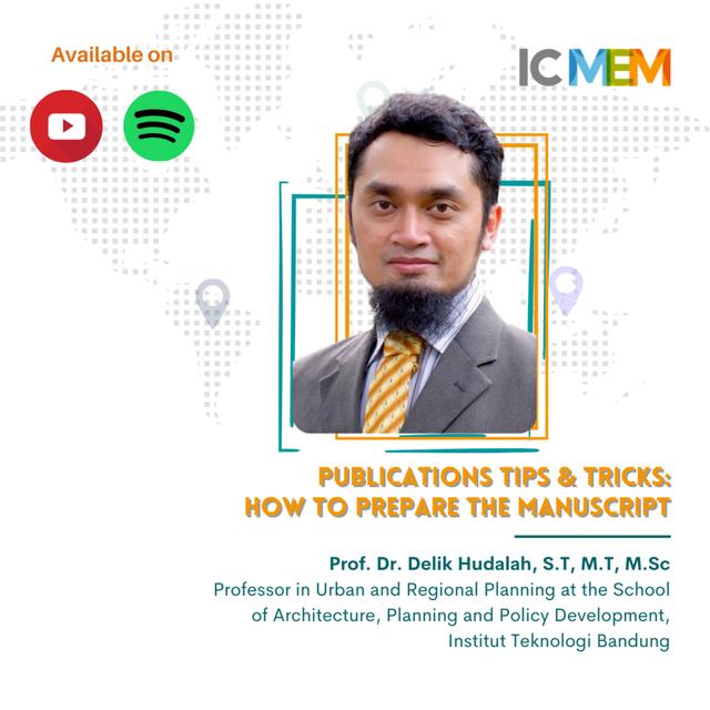 SBM TALKS X ICMEM: PUBLICATIONS TIPS & TRICKS HOW TO PREPARE THE MANUSCRIPT? - podcast episode cover