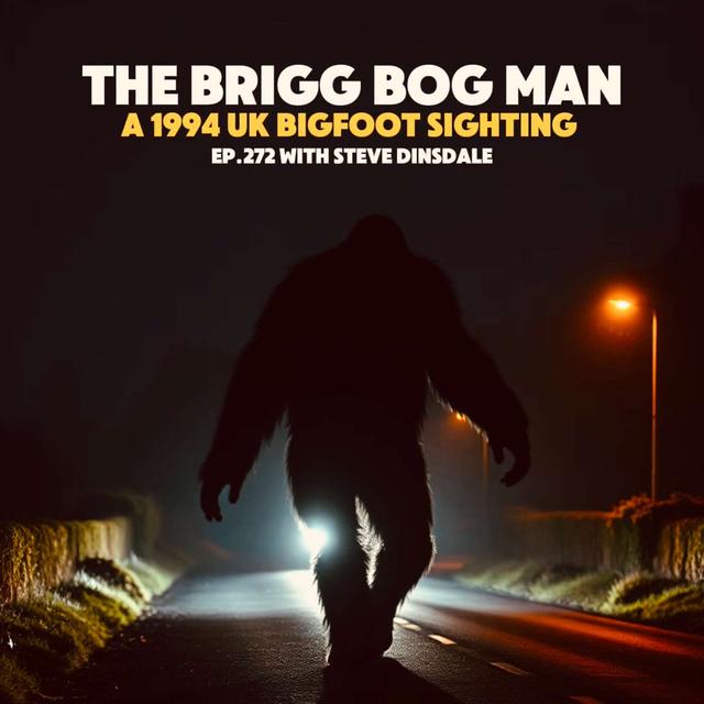 #Ep272: The Brigg Bog Man A 1994 UK Bigfoot Sighting with Steve Dinsdale - podcast episode cover