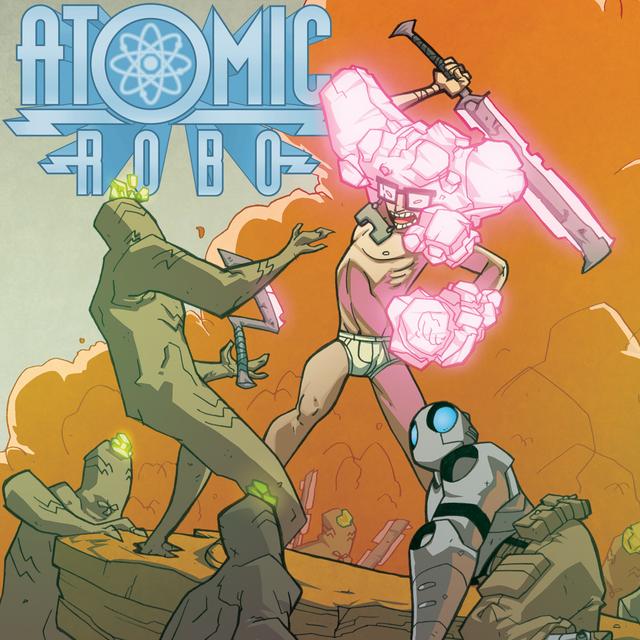 Atomic Robo: Nuts and Bolts :: The Savage Sword of Dr. Dinosaur #4 - podcast episode cover