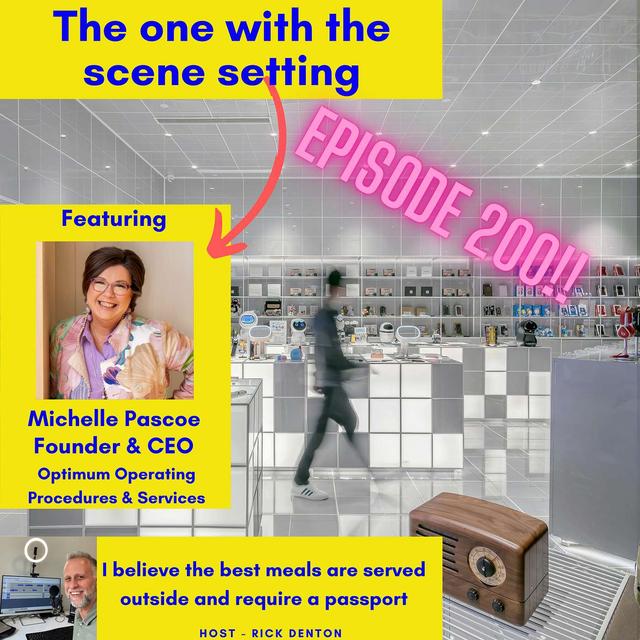 200!!! The one with the scene setting - Michelle Pascoe E200 - podcast episode cover